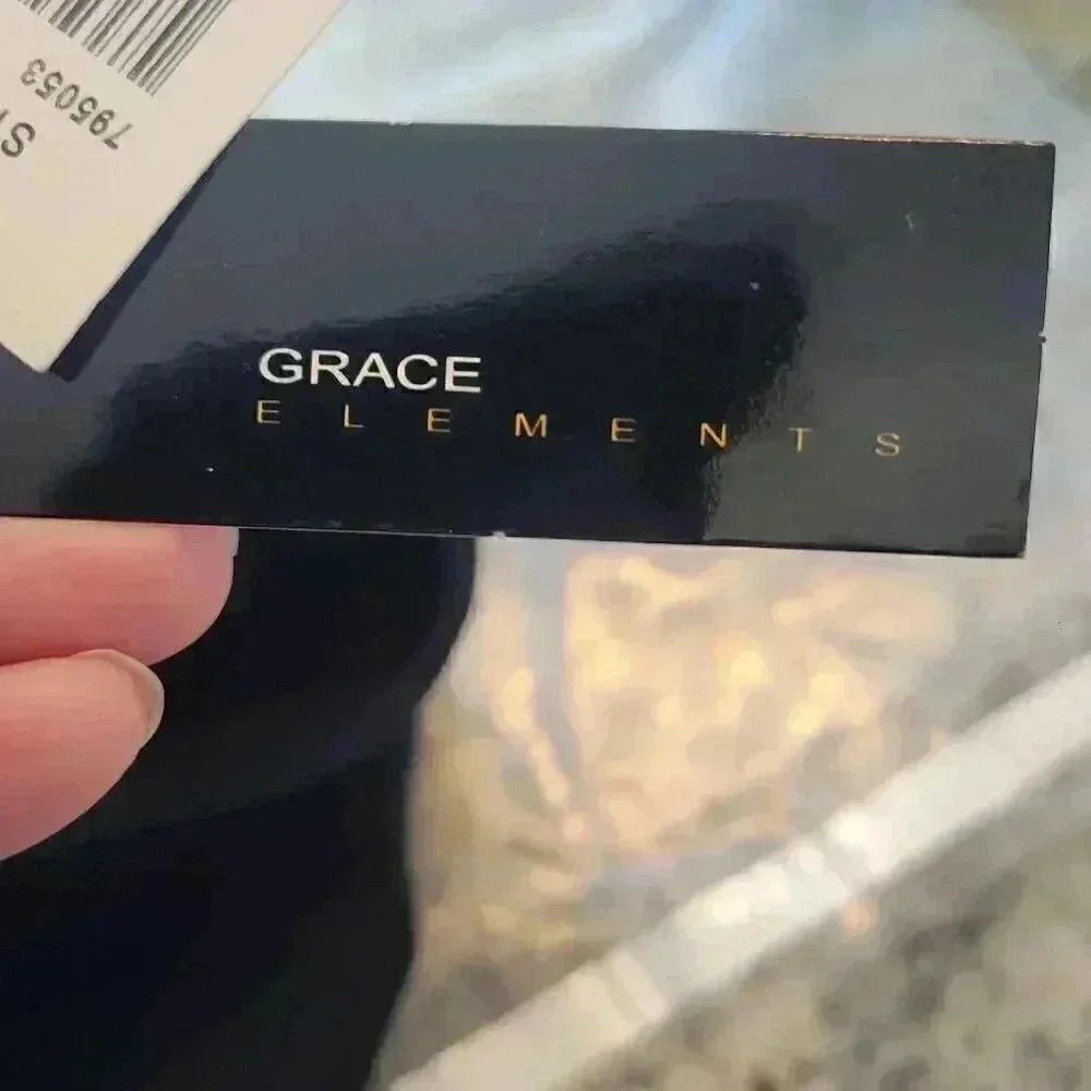 Grace Elements Women's Black Poly/Rayon/Spandex L… - image 12